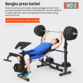 Epic Finds Bench Press Besa Adjustable Multi Gym Weight Bench Barbell Alat Olahraga Rumahan Fitness Gym. 