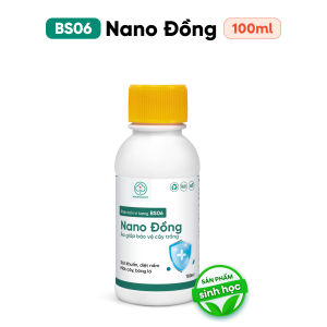Nano Đồng Diệt Nấm Rửa Vườn Tẩy Rong Rêu BS06 100ml 250ml 500ml - Bác Sĩ Cây Xanh