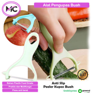 Alat Pengupas Kulit Buah Pisau Buah dan Sayur Multifungsi Alat Kupas Sayuran Anti Slip Peeler