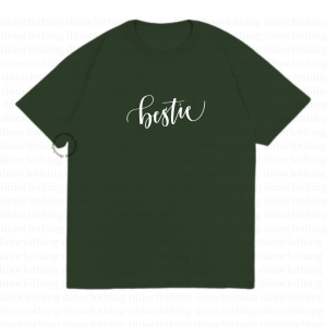 Dino Clothing - KAOS BESTIE/ TSHIRT / KAOS OVERSIZE WANITA / KAOS WANITA DEWASA / KAOS KATUN