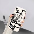 Ốp lưng Oppo Realme C21 / C21Y / C25Y, silicon dẻo, chống sốc, Bearbrick ngầu. 