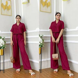 Setelan Crop Wanita Kekinian & Desain Setelan Crop
