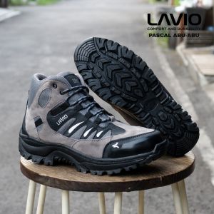 Sepatu Safety Proyek Gunung Hiking Touring Lavio Paskal Outdoor Ujung Besi Pria Terbaru Terlaris