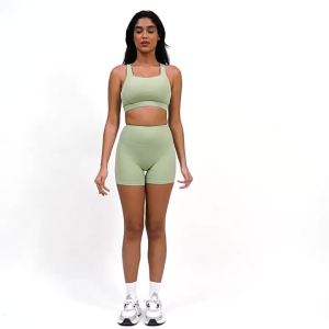 Tight-fitting cloud-feel yoga pants for women high-waisted butt-lifting sports shorts womens outerwear for beautiful buttocks running and fitness pants 8047