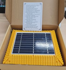 Máy niệm phật năng lượng mặt trời hình mái chùa