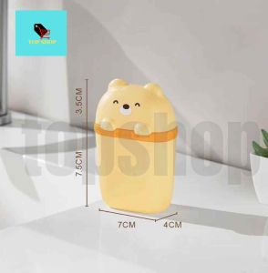 TOP SHOP Soap Box with Lid Soap Dish Storage Box Bathroom Soap Holder Travel Portable Sealed Soap Case Organizer