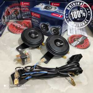 KLAKSON DENSO DOBEL DISC SUARA CLASIC AVANZA MOBIL DAN MOTOR AKI 12VOLT