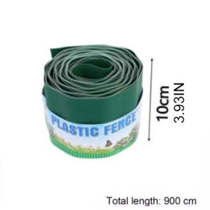 20/10cm Plastic Garden Grass Fence DIY Garden Lawn Edging Garden Patio Greening