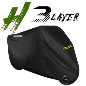 Motorcycle Cover Universal Accessories Rain and Dust UV Motor Cover Waterproof 3 Layer Protective Cover