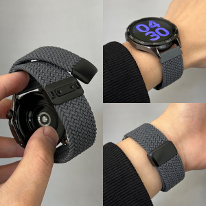 22mm Nylon braid Magnetic buckle Strap for Huawei watch 5 GT5/GT5 Pro 46mm Sport band for Huawei GT4 46mm for Redmi 5 active/lite