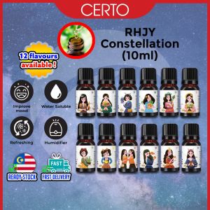 CERTO Pewangi Bilik Minyak Wangi Aroma Air humidifier With Essential Oil Diffuser Aromatherapy Oil Fragrance Oil 星座精油