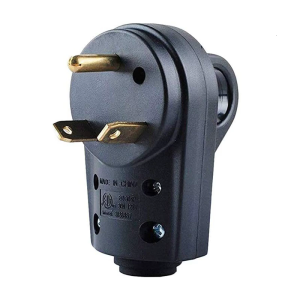 Heavy Duty 30Amp 125V Car Power Plug Power Socket Replacement ABS Metal Construction For Campers Electrical System