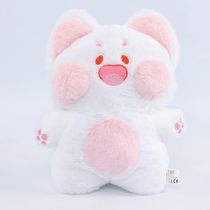 40CM Cute Kitty Dudu Cat Plush Stuffed Toy Fluffy Cartoon Animal Kid Birthday Christmas Gift