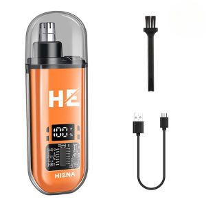 Xách Tay Điện Máy tỉa lông mũi có thể sạc qua USB tai Tóc máy tỉa lông mày Màn hình LED lông mặt tông đơ