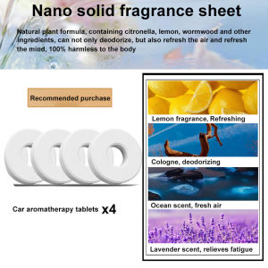 Solar double-ring suspension rotating aromatherapy car perfume seat type long lasting light fragrance Solar Car Air Freshener Mini Air Decorative Aromatherapy Machine Lasting Fragrance Decorative Perfume Decoration