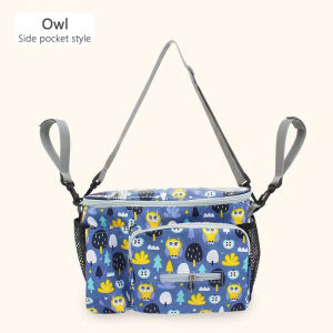 Multifunctional baby stroller hanging bag portable storage bag baby stroller hanging basket storage bag