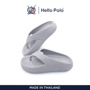 Hello Polo ลำลอง แฟชั่น รองเท้าแตะผู้หญิง ทนต่อการสึกหรอ กันลื่น รองเท้าแตะคีบลายอุ้งเท้าแมวน่ารัก ไม่มีกลิ่น HP8038