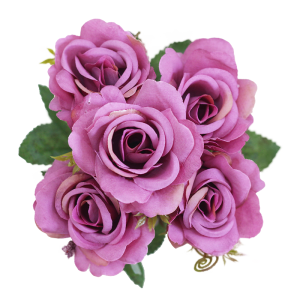 BUNGA PLASTIK MAWAR DEWA FR B8107 BUNGA ARTIFICIAL DEKORASI WEDDING BUKET