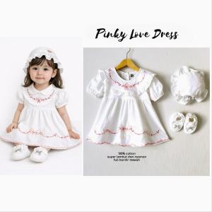 GAMIS AQIQAH MEWAH dress baju sepatu hijab pakaian anak bayi perempuan cewek lucu murah terlaris cod berkualitas owen baby shop ARA ballerina aqila pinky ava boho flowers jasmine edelweiss  SYIFA