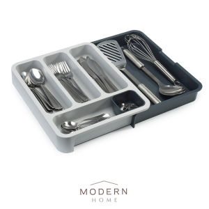 JOSEPH JOSEPH DrawerStore™ Expandable Cutlery Tray / Kitchen Drawer Organizer / Kitchen Storage / Kitchenware Organizer / Cutlery / Tableware