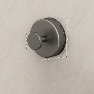 Giác hút bằng nhựa móc có thể gập lại sửa chữa giác hút khăn giá phòng tắm nhà bếp móc gắn tường nhà móc quần áo cho thú cưng