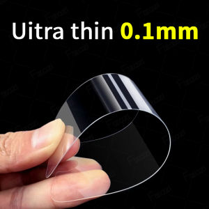 กระจกนิรภัยความใสระดับ HD 0.1มม. บางเฉียบสำหรับ iPhone 16e 16 15 14 13 12 11 Pro Max 7 8 6 6S Plus X XS MAX XR SE 2020 ฟิล์มปกป้องหน้าจอ