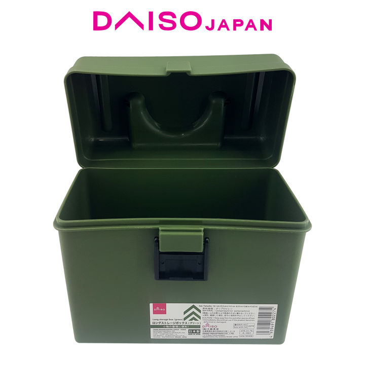 Daiso Green Long Storage Box Lazada PH
