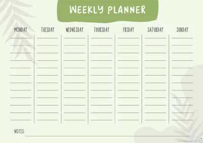 Weekly planner pad A5 50 sheet/pad To Do List Office & School Memo pad Time Manager Notebook note pad Acid free FSC material recyclable hand writing school gift