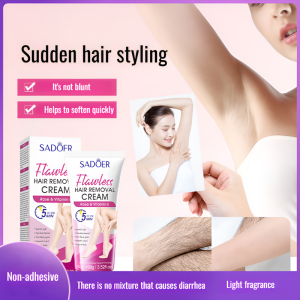 🌹VE Hair Removal Cream 100g Rose Essence Smooth and Long-Lasting Armpit Hair Removal Cream玫瑰VE柔滑无瑕脱毛膏