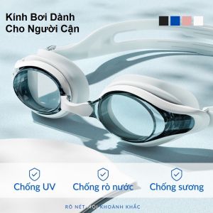 Kính Bơi YUKE-SA16 Chống Sương Độ Cận 2-5 Độ Bảo Hành Mắt Kính Góc Rộng Chống Nước - Xuất Xứ Trung Quốc