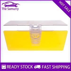 Samurry ✨Hot Sale✨ 1PC HD Anti-UV Day Night Anti-dazzle Goggles Clip-on Driving Vehicle Shield For View Visor Rotatable Driving Mirror Car Sun Visor