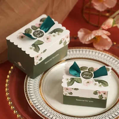 Hộp quà tặng tiệc cưới Noel sự kiện sinh nhật hộp quà đựng son trang sức nước hoa mini [Size to 9x7x6cm]