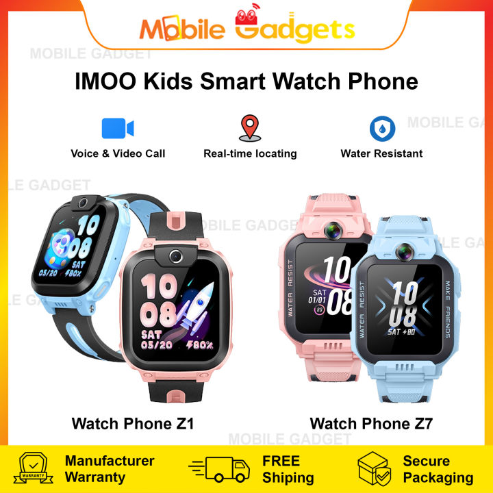 IMOO Kids Smart Watch Phone Z1 Z7 Video Call Original New Set Lazada