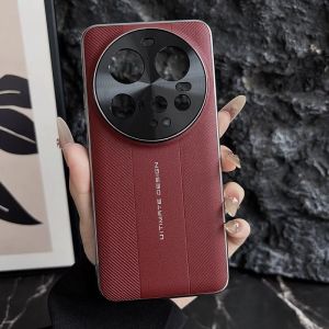 For Xiaomi Mi 15 Ultra Case Luxury Plating Hard PU Protective Back Cover Case For Xiaomi Mi 15 14 Pro Mi13 14Ultra Phone Shell