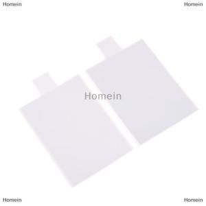 [COD] Homein 100Pcs Pull Tab Sleeves For Card Savers Semi-rigid Game Card Holders With Ears More Convenient Card Pickup