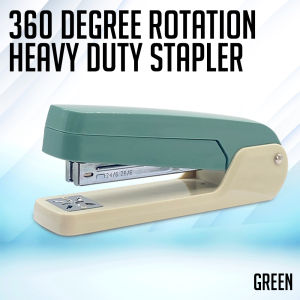 RF Printing - 360 Degree Rotating Stapler Heavy Duty (Pink Blue Green)