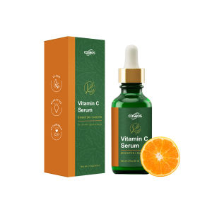 Professional Vitamin C Face Serum 20% Anti Aging Facial Super Vit C Serum with Ascorbic Acid Hyaluronic Acid & Vitamin E for Dark Spots Skin Care Christmas Gift & Stocking