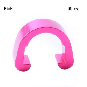 MIRELAE 5/10pcs Hướng dẫn đường đi Phụ kiện Xe đạp MTB ngoài trời Trường hợp Derailleur Lines Cáp phanh / Khóa dây Móc khóa C C Hình dạng Clip