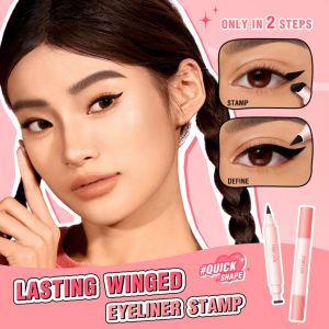 PINKFLASH InstantShape Lasting Wingled Eyeliner Stamp 2-in-1 High Pigment Easy to use