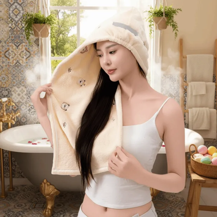 KUCHINE%20Phim%20ho%E1%BA%A1t%20h%C3%ACnh%20M%C5%A9%20t%E1%BA%AFm%20D%C3%A0y%20h%C6%A1n%20Th%C3%AAu%20h%C3%ACnh%20g%E1%BA%A5u%20Kh%C4%83n%20qu%E1%BA%A5n%20%C4%91%E1%BA%A7u%20Th%E1%BB%9Di%20trang%20Th%E1%BA%A5m%20h%C3%BAt%20%C3%81o%20hoodie%20nhanh%20kh%C3%B4%20S%E1%BB%AD%20d%E1%BB%A5ng%20v%C3%B2i%20hoa%20sen%20-%20Image%203