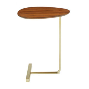 Nordic Style Oval Mini Coffee Table Near Sofa Movable Side Table Bedside Table Small End Table