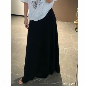Chân váy nỉ maxi bồng bềnh tôn dáng TheLinaStudio chất dày mềm đẹp không xù mặc được cả mùa hè CV15