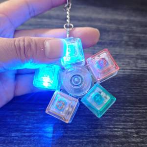 5 KeyBoard Spinning Gyro Toy Light Top Kids Toy Pressure Top gift