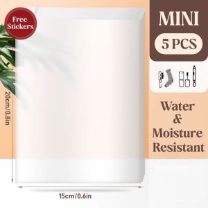 ถุงเก็บเสื้อผ้าปิดผนึกที่สามารถนำกลับมาใช้ใหม่ได้ทนทานกระเป๋าเครื่องสำอางนำมาใช้ใหม่ได้เหมาะสำหรับการจัดระเบียบตู้เสื้อผ้าและสิ่งจำเป็นในการเดินทาง