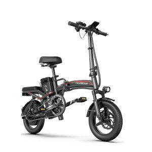 DongC Electric Bicycle 14-Inch ไฟฟ้าพับ 240W-400W แบตลิเที่ยม 48V ขับได้ 50-200km ทำความเร็ว 25-40KM/H รับน้ำหนัก 250KG