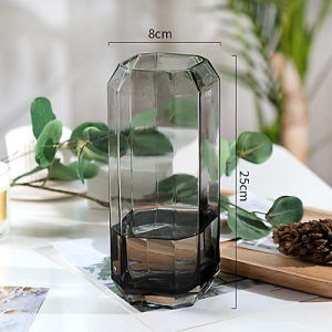 Lọ hoa thủy tinh thiết kế hình học đơn giản bình hoa trang trí nhà cửa phong cách Bắc Âu LH064  Trùm Sỉ Gia Thành