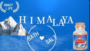 Crazylife Himalayan Salt Body Scrub-Natural Exfoliating Salt Scrub for Acne Cellulite Deep