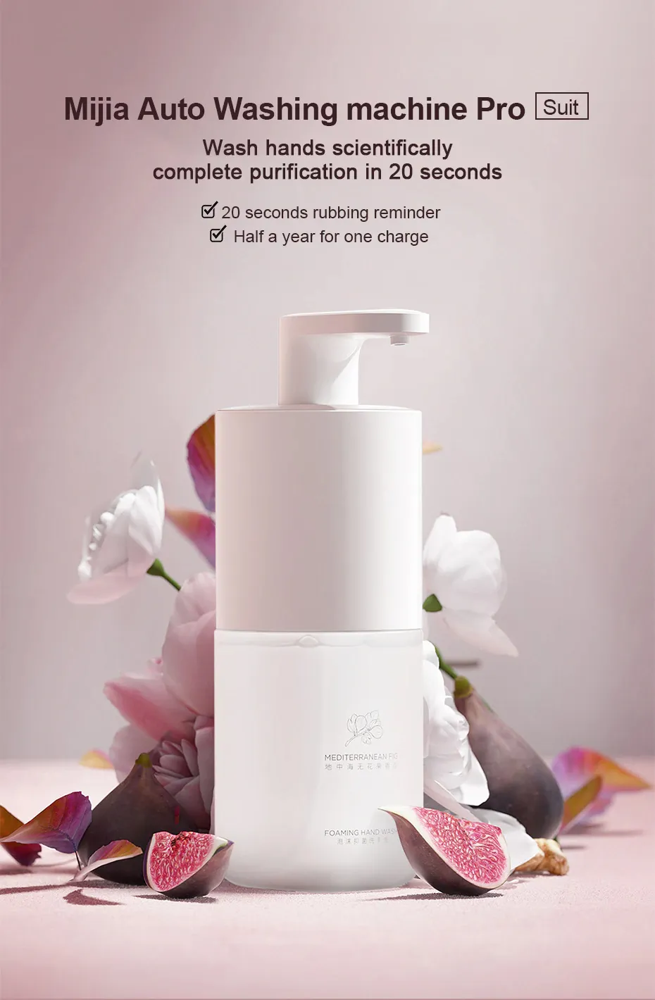 Gadgetoo Xiaomi Mijia Automatic Foaming Soap Dispenser Pro Mjxsj04Xw