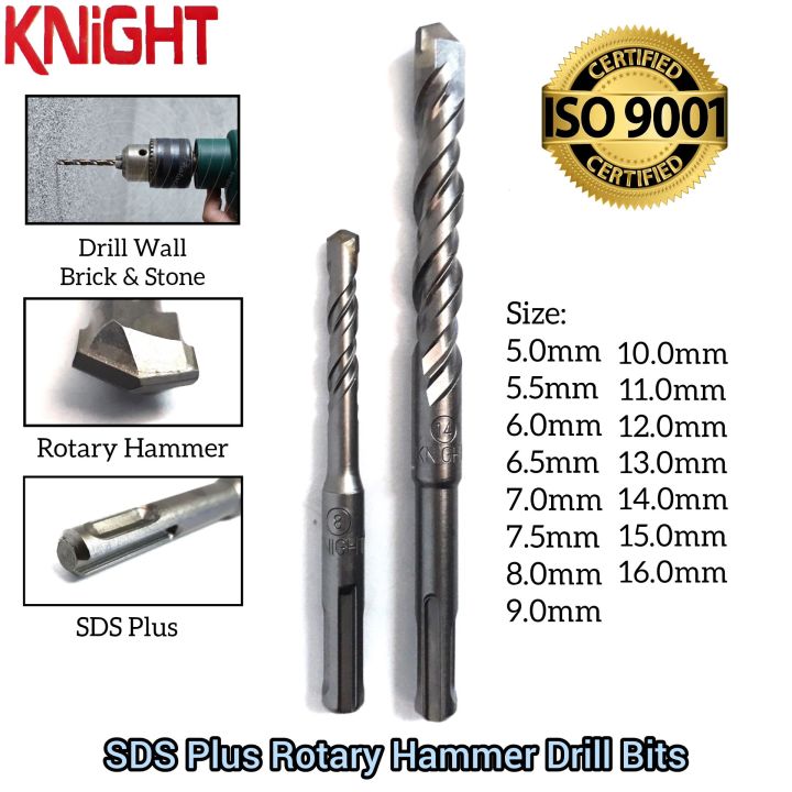 SDS Rotary Hammer DIY Concrete Cement Wall Drill Bit (5mm-16mm