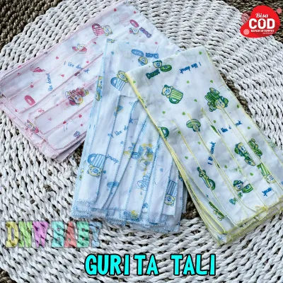 6 /12 PCS Gurita Tali Sablon Ikat Bayi / Gurita Bayi Ikat Sukmastore